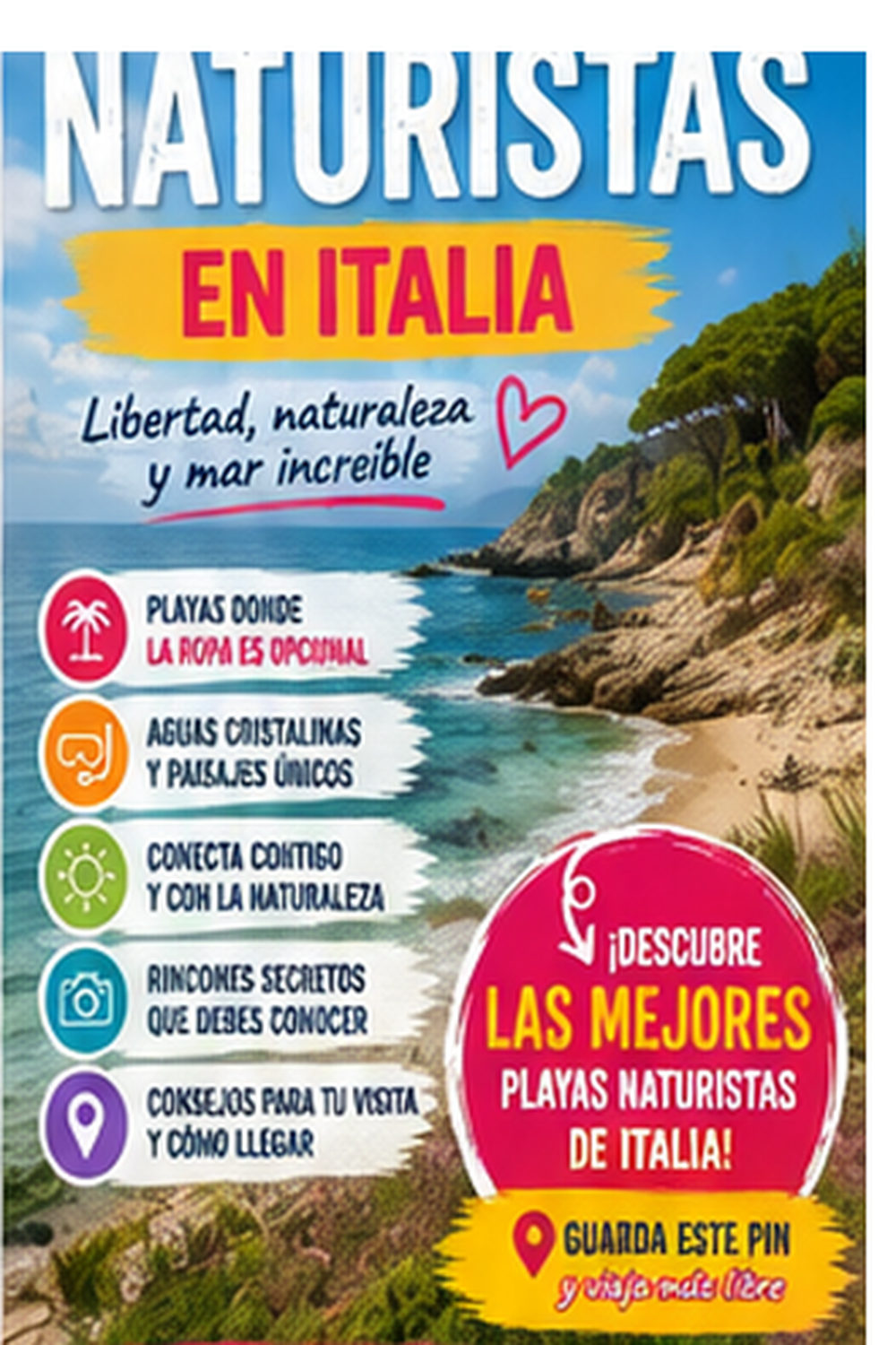 Pin de Destino y Aventura para Italia