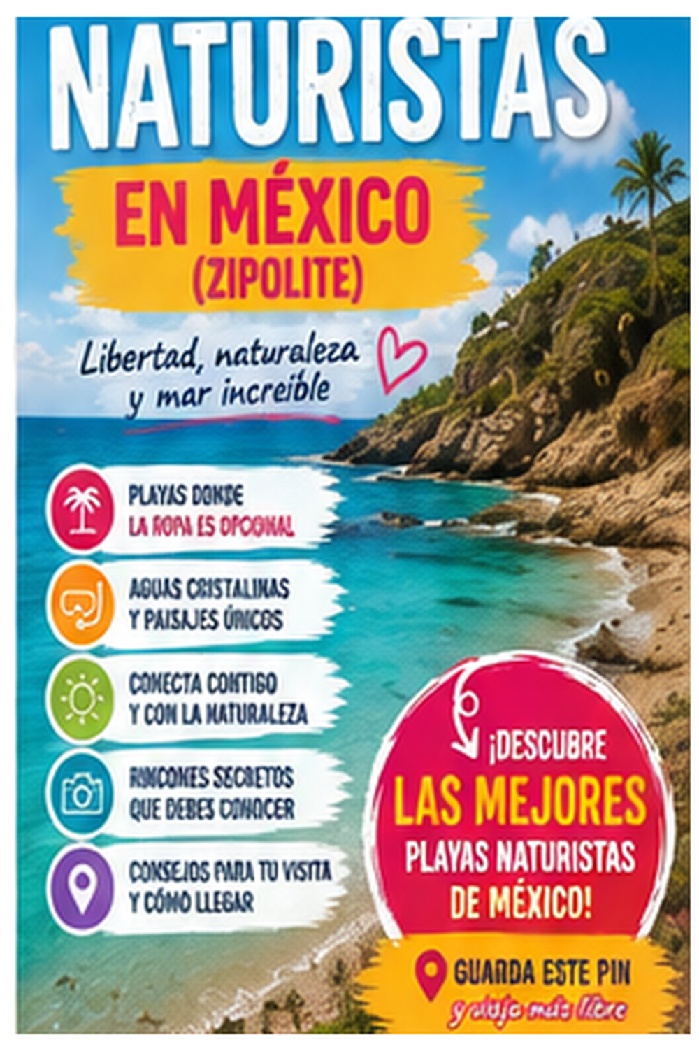 Pin de Destino y Aventura para México
