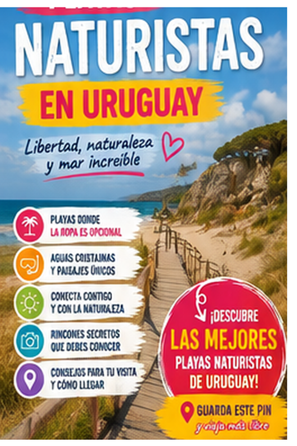 Pin de Destino y Aventura para Uruguay