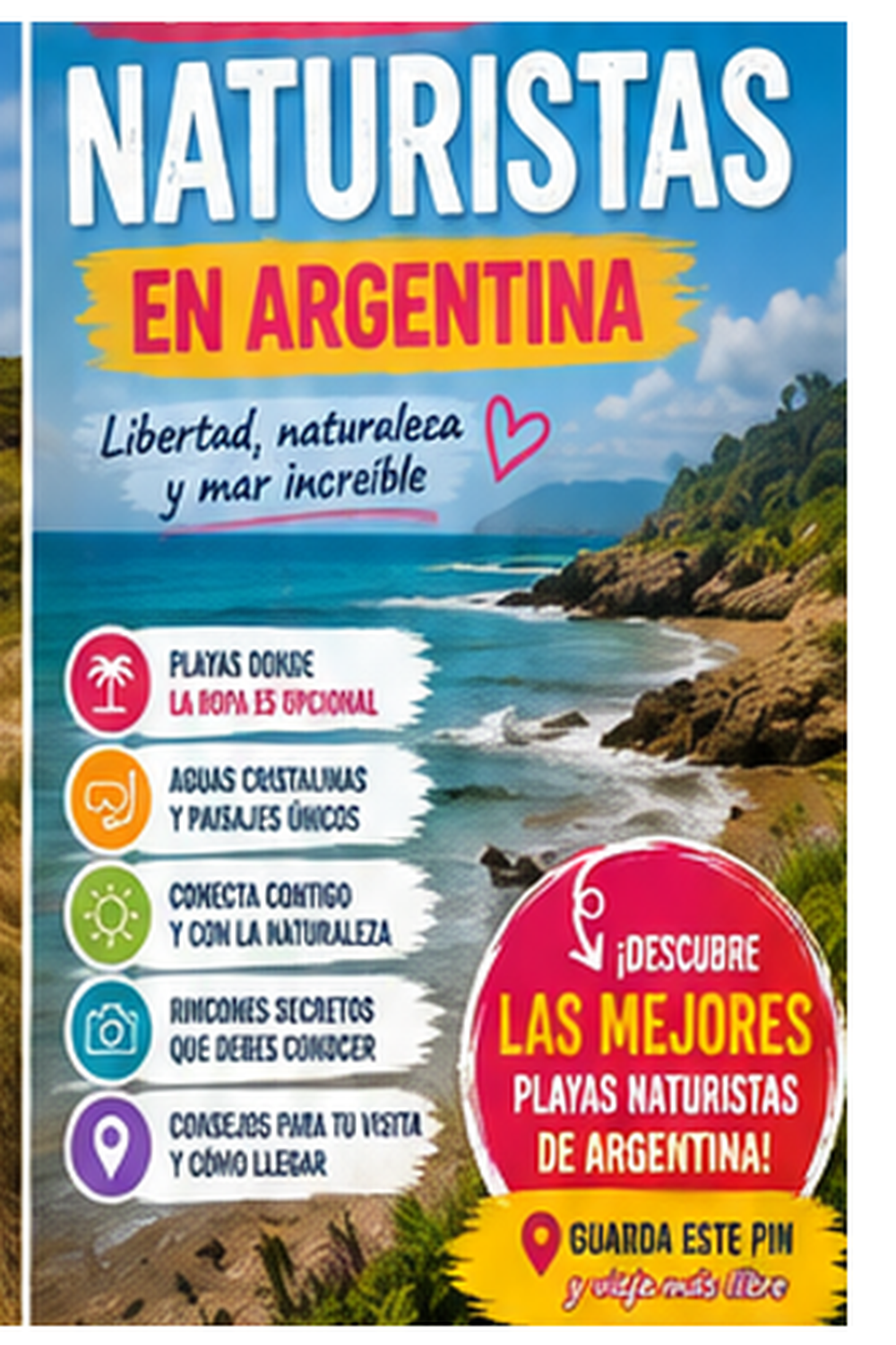 Pin de Destino y Aventura para Argentina