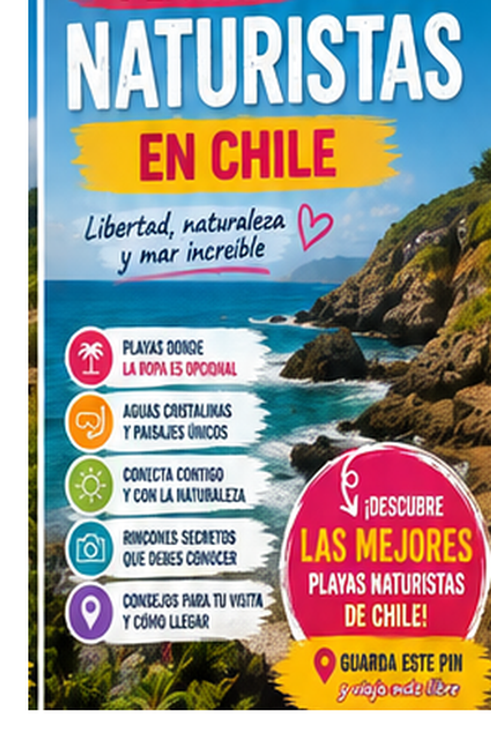 Pin de Destino y Aventura para Chile